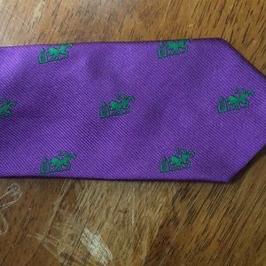 Purple necktie brooks brothers